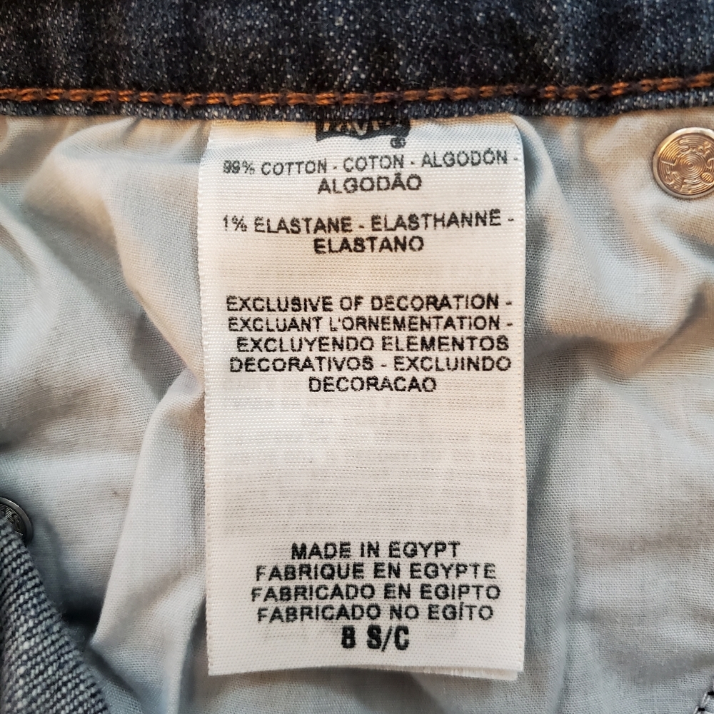 Levi's‎ 515 Boot Cut Jeans Size 8 S/C - Picture 9 of 10